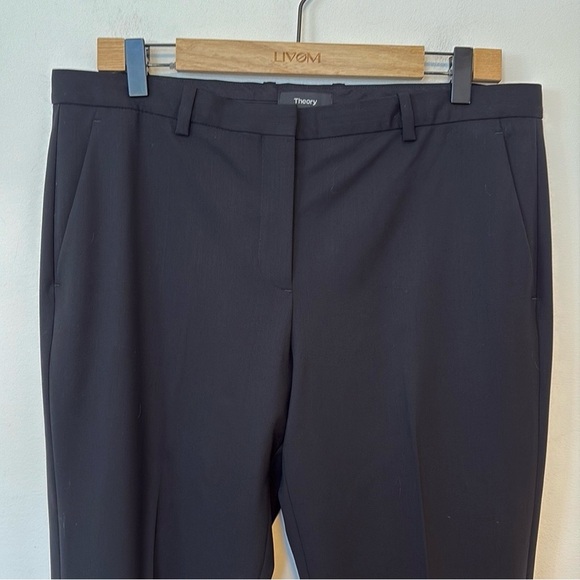 Theory Women's Black Trousers - Picture 6 of 14